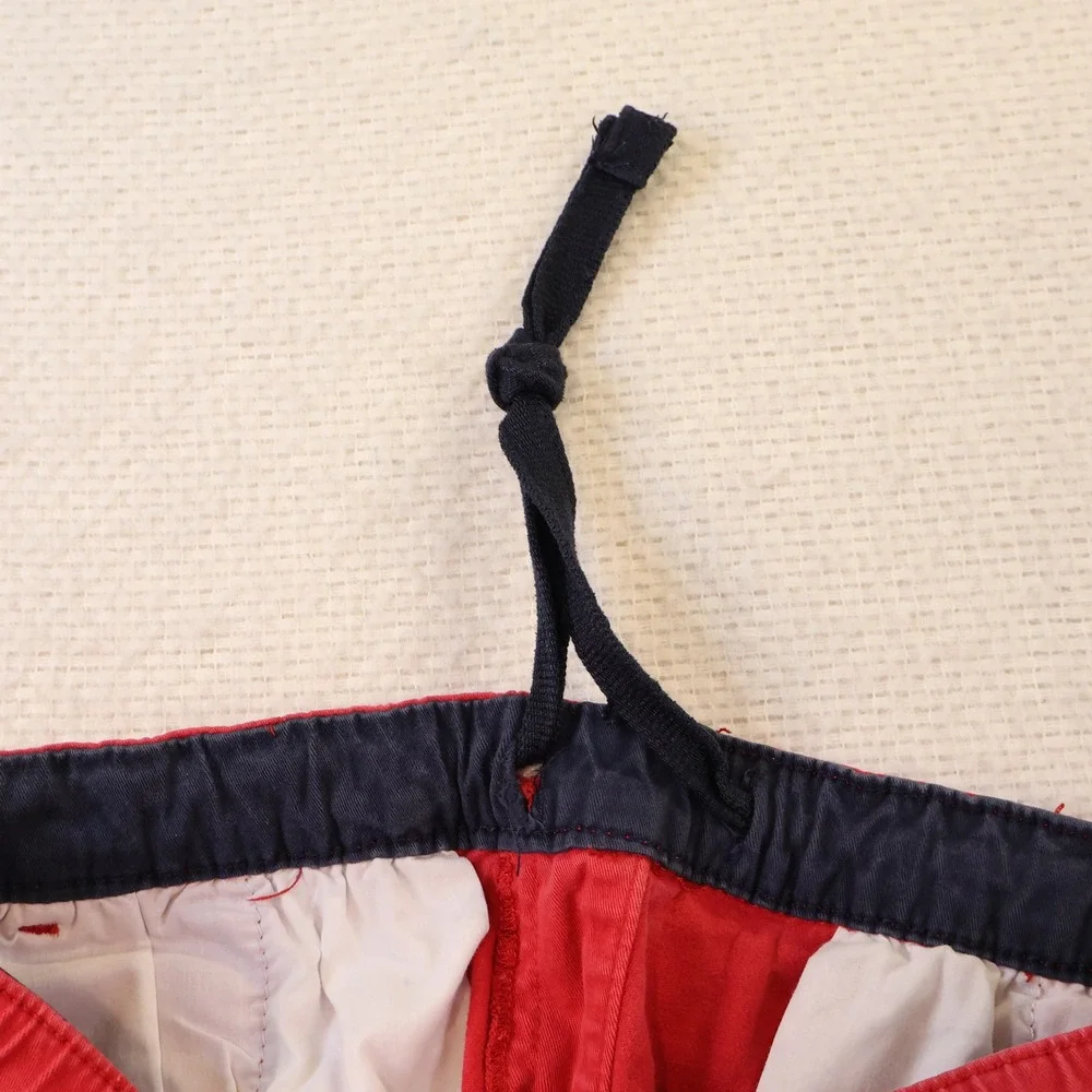 US Polo Assn Mens M Shorts Red Activate Stretch Elastic Waist 11A603